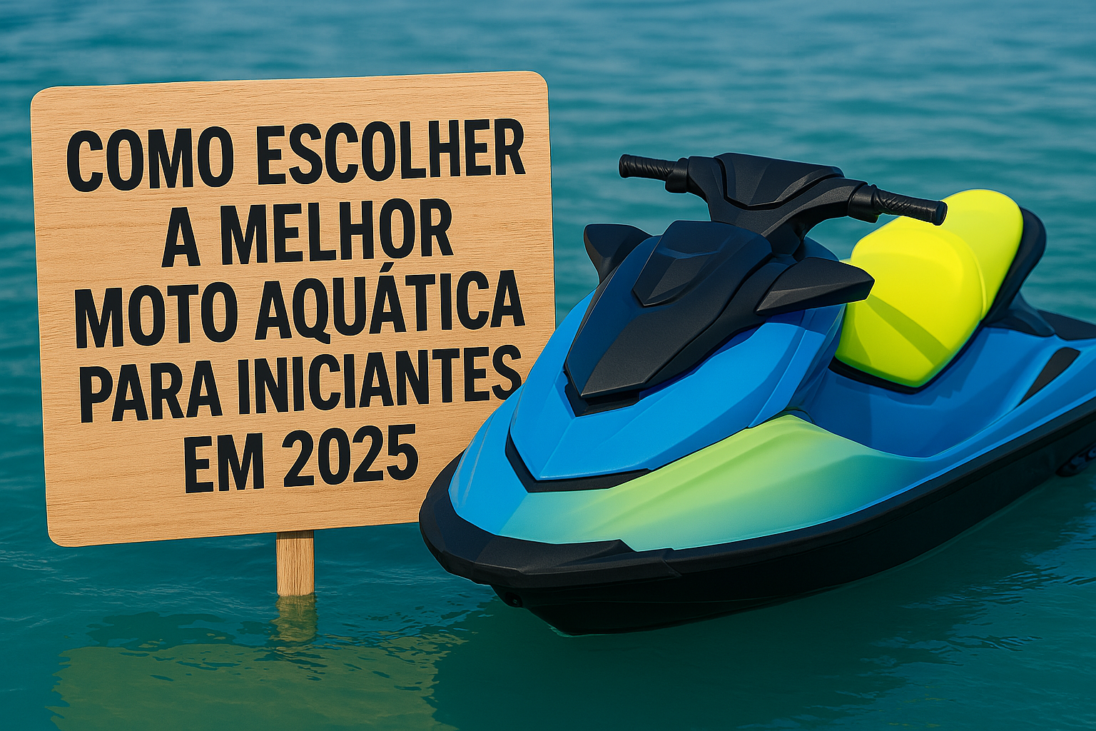 Como Escolher a Melhor Moto Aquática para Iniciantes em 2025