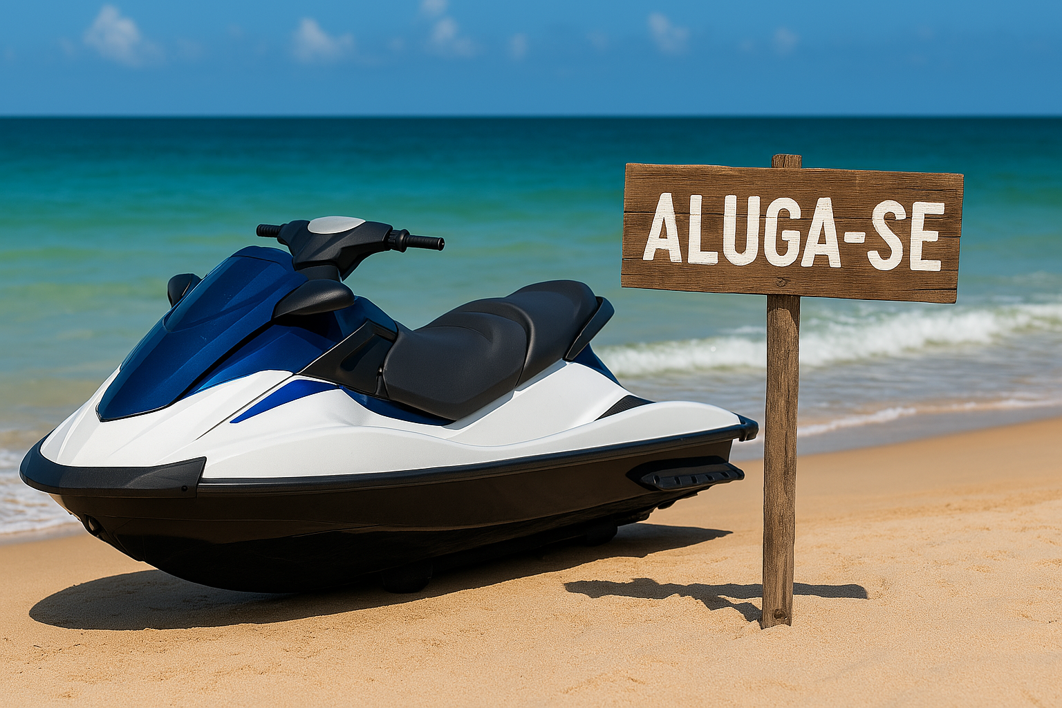 Quanto custa alugar um jetski